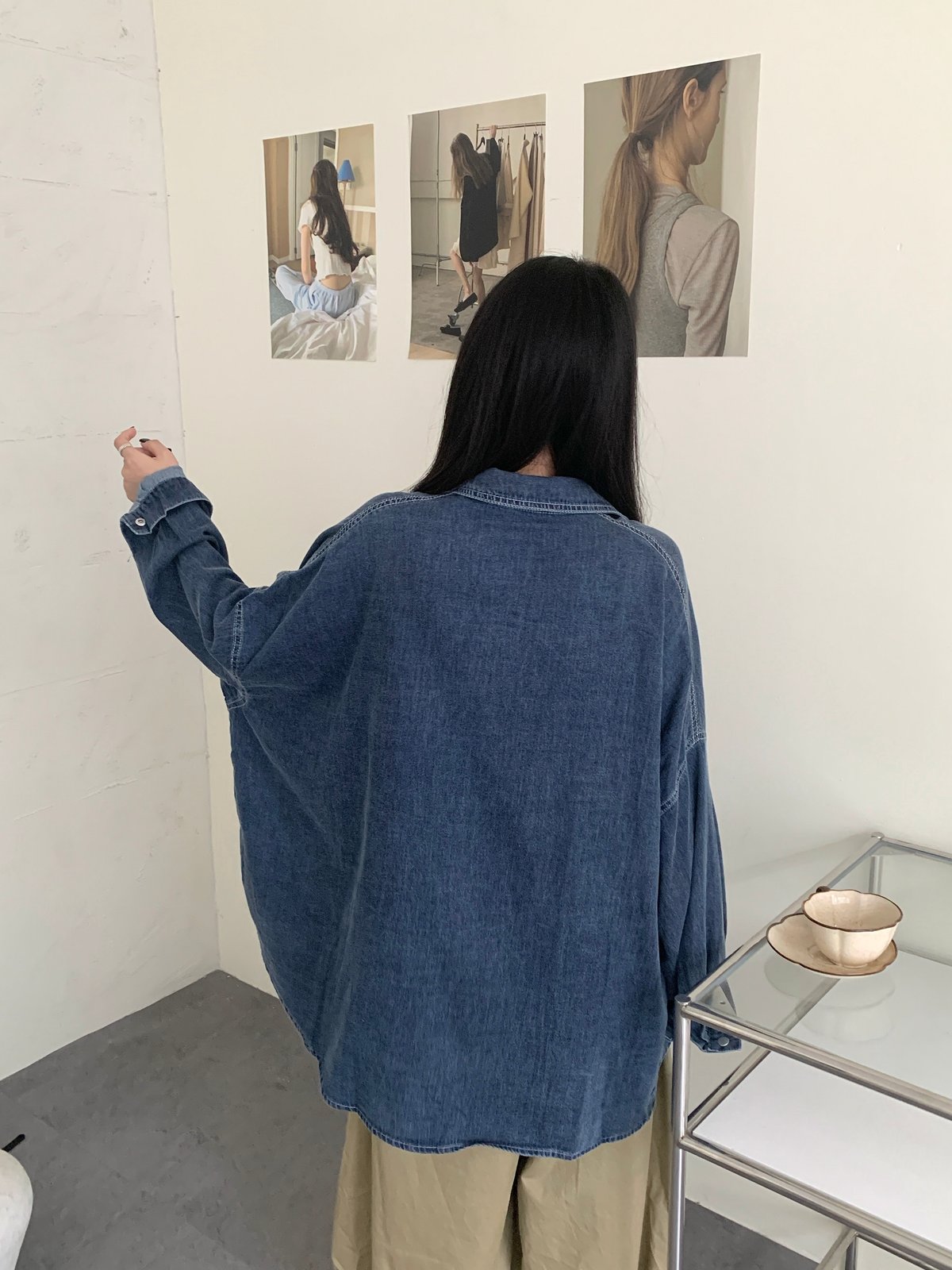 帥帥牛仔襯衫外套 3