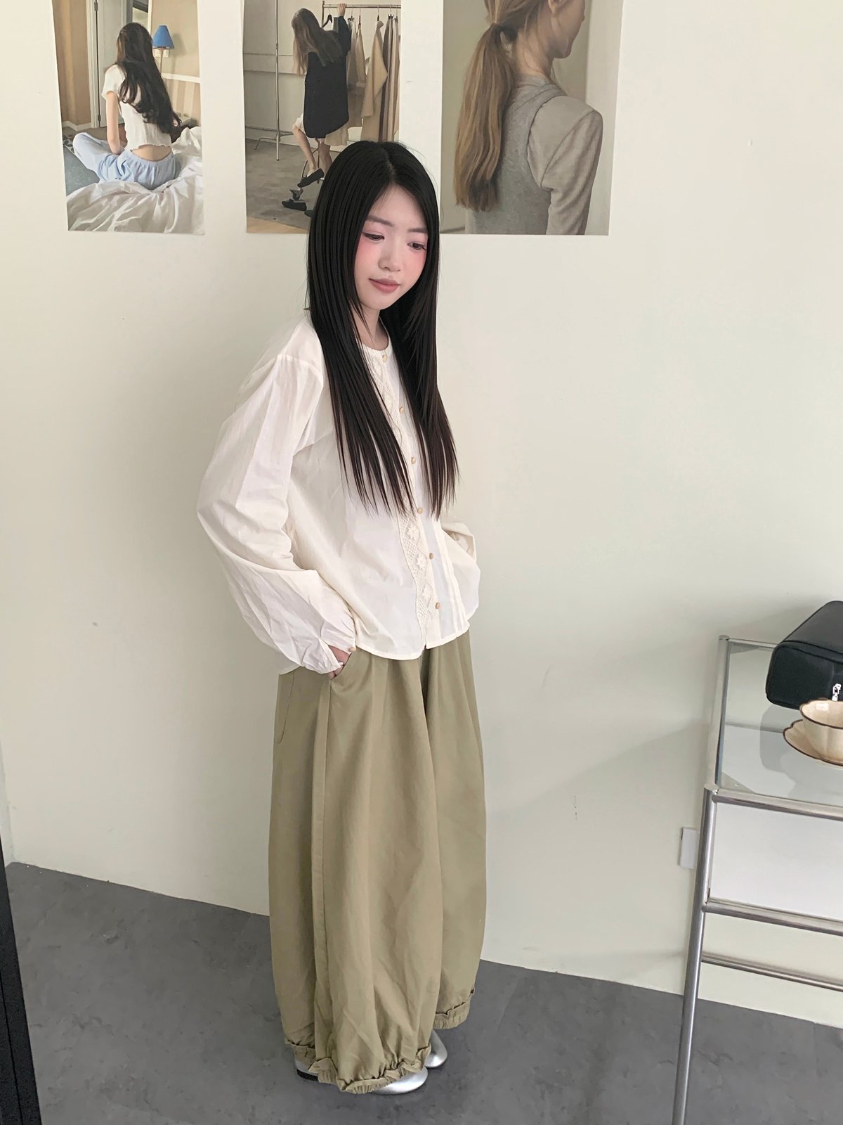 日系燈籠褲 3