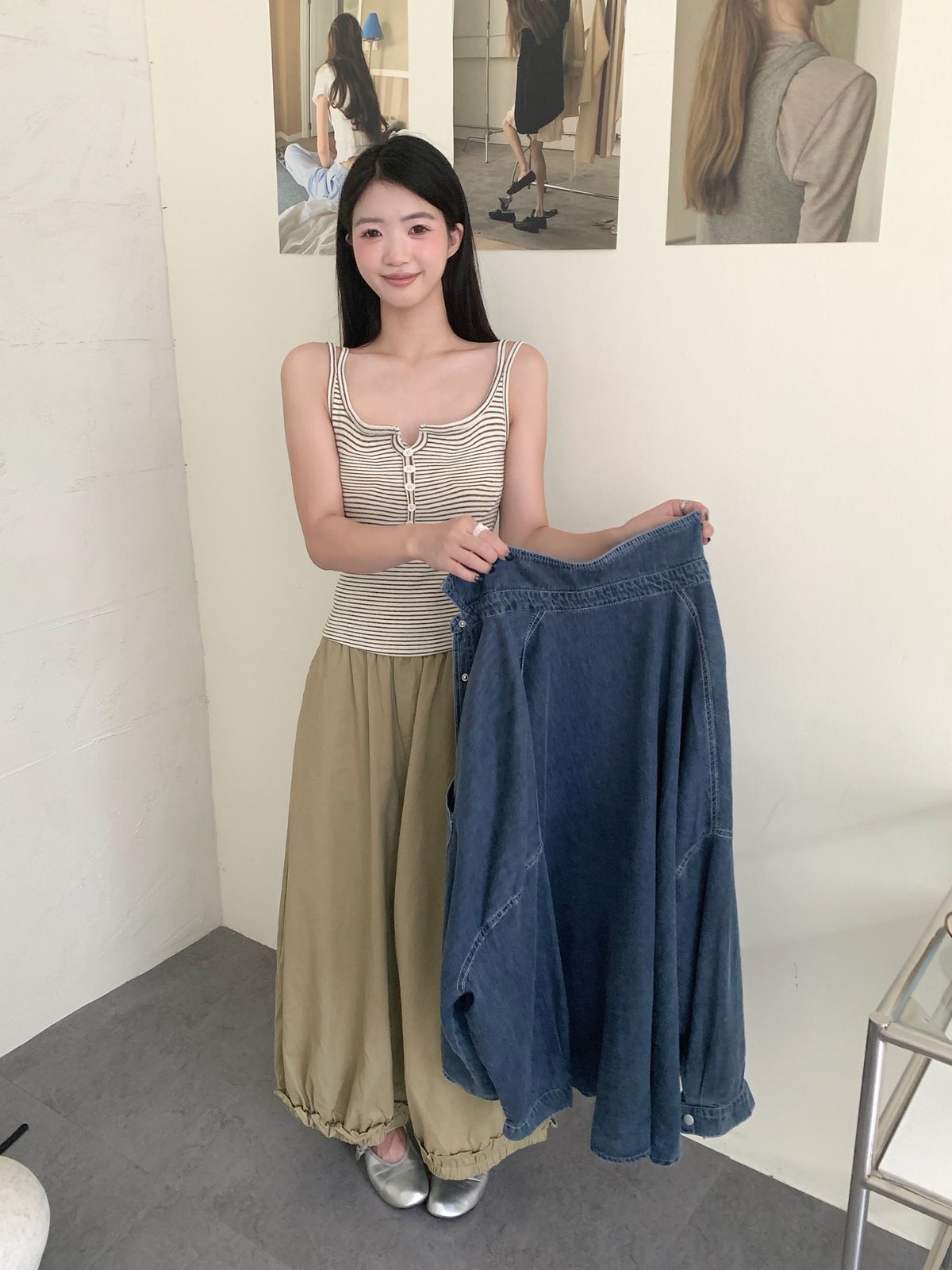 帥帥牛仔襯衫外套 2