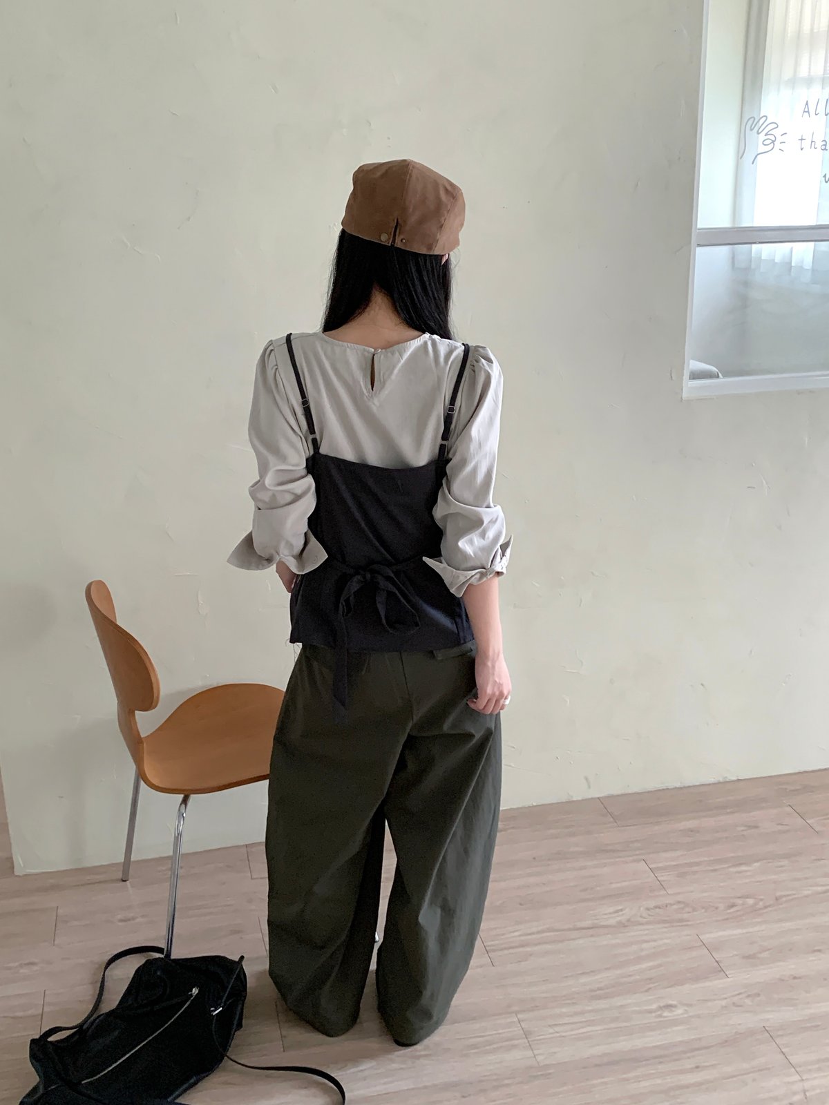真兩件式襯衫加細肩背心很划算 5
