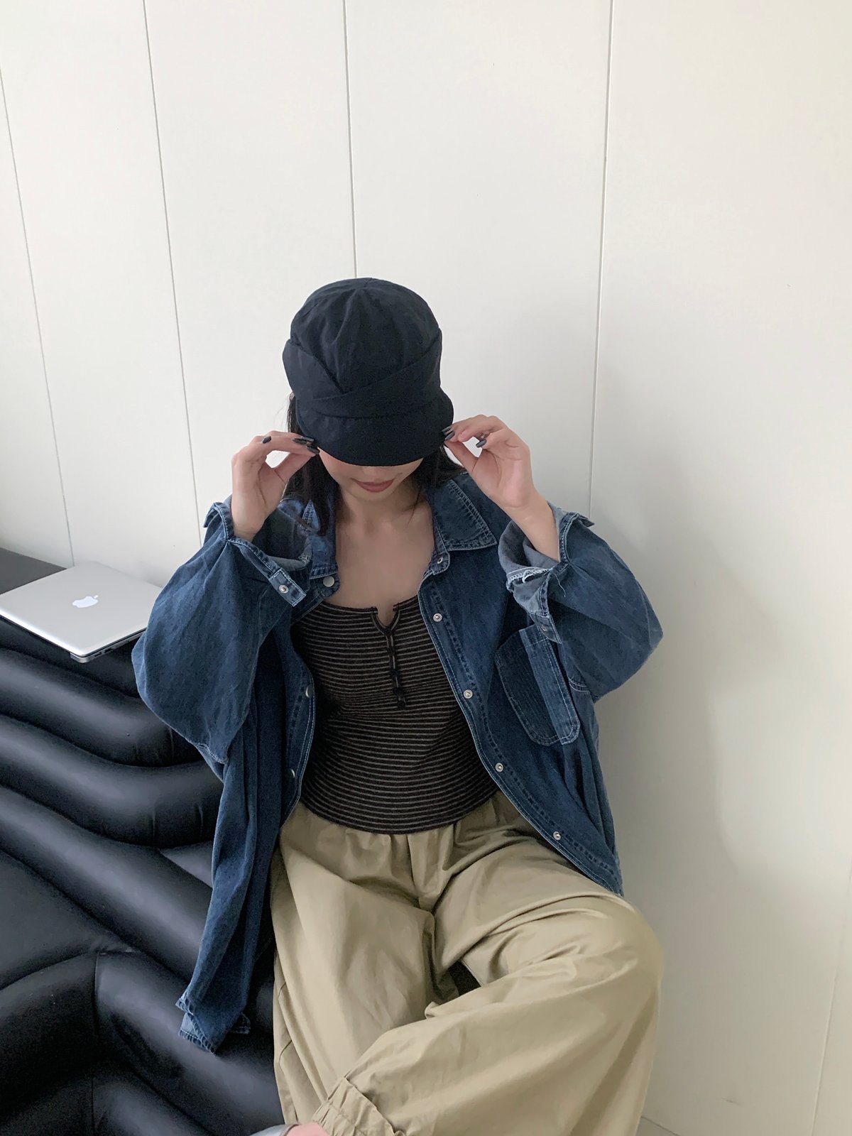 帥帥牛仔襯衫外套 8